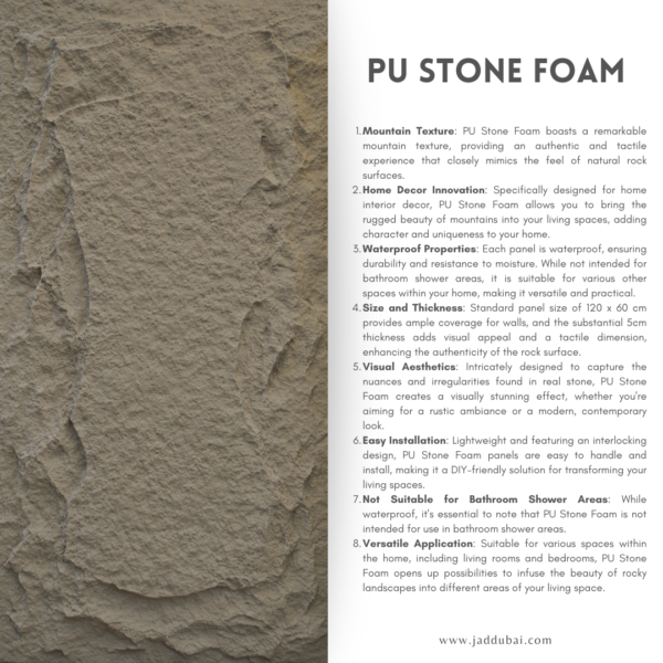 PU Foam Stone Style - Image 7