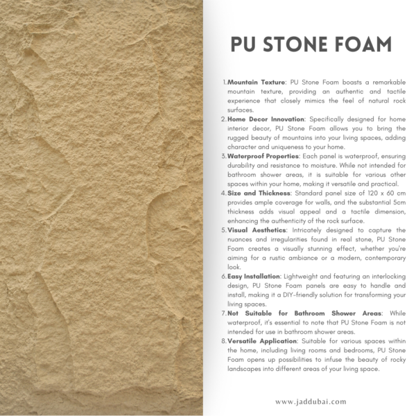 PU Foam Stone Style - Image 15