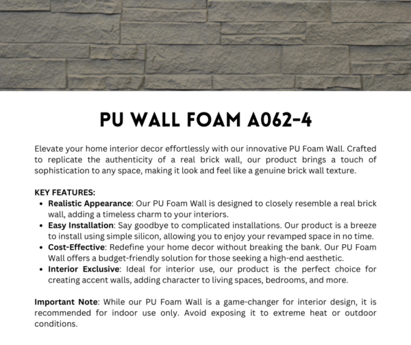 PU Foam Brick Style - Image 3