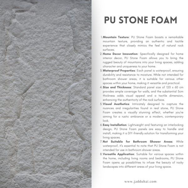 PU Foam Stone Style - Image 4